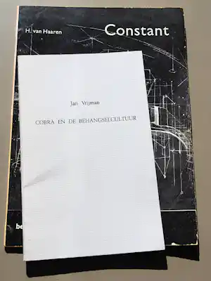 Constant - portret van Jan Vrijman in boekje oplage13/100 (Cobra 40) & uitgave 1967 verkocht voor € 85!