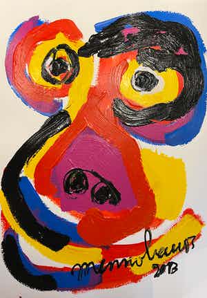 Menno Baars - Happy Cow verkocht voor € 400!