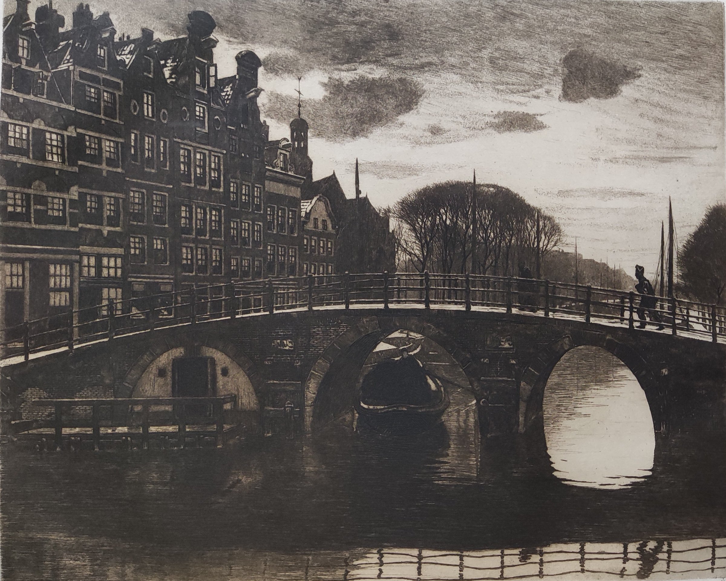 Willem Witsen - Brouwersgracht kopen? Bied vanaf 400!