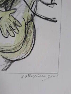 Corneille - Naakte vrouw met vogels in kooi kopen? Bied vanaf 200!
