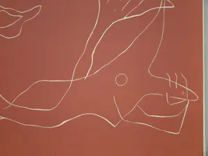 Henri Laurens - Twee Sirenes - 1938 - Originele linosnede - Gemonogrammeerd - Mourlot kopen? Bied vanaf 70!