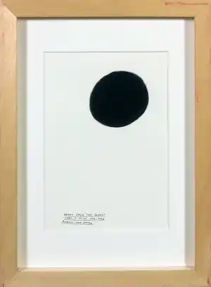 Marijn van Kreij - & Navid Nuur - Inkt op papier, Apart of the secret that it holds... verkocht voor € 400!