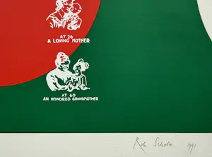 Rob Scholte - handgesigneerde kleurenzeefdruk | 'Moral Justice' | 1991 kopen? Bied vanaf 150!