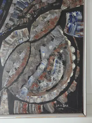 Onbekend - Abstract. Gouache. kopen? Bied vanaf 35!