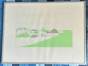 Hendrik Valk - Bloeiende Betuwe verkocht voor € 130!