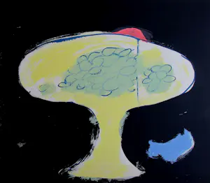Eugène Brands - Kleurenzeefdruk: Fruitschaal - 1988 kopen? Bied vanaf 225!