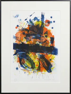 Sam Middleton - Litho, Sun Dance - Ingelijst kopen? Bied vanaf 150!