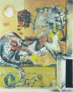 Astrid Engels - Litho, Zonder titel - Ingelijst (Groot) kopen? Bied vanaf 50!