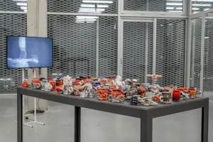 Octave Rimbert-Rivière - Gekke wezens - Sculpturale 3D-printing keramieken beker kopen? Bied vanaf 100!
