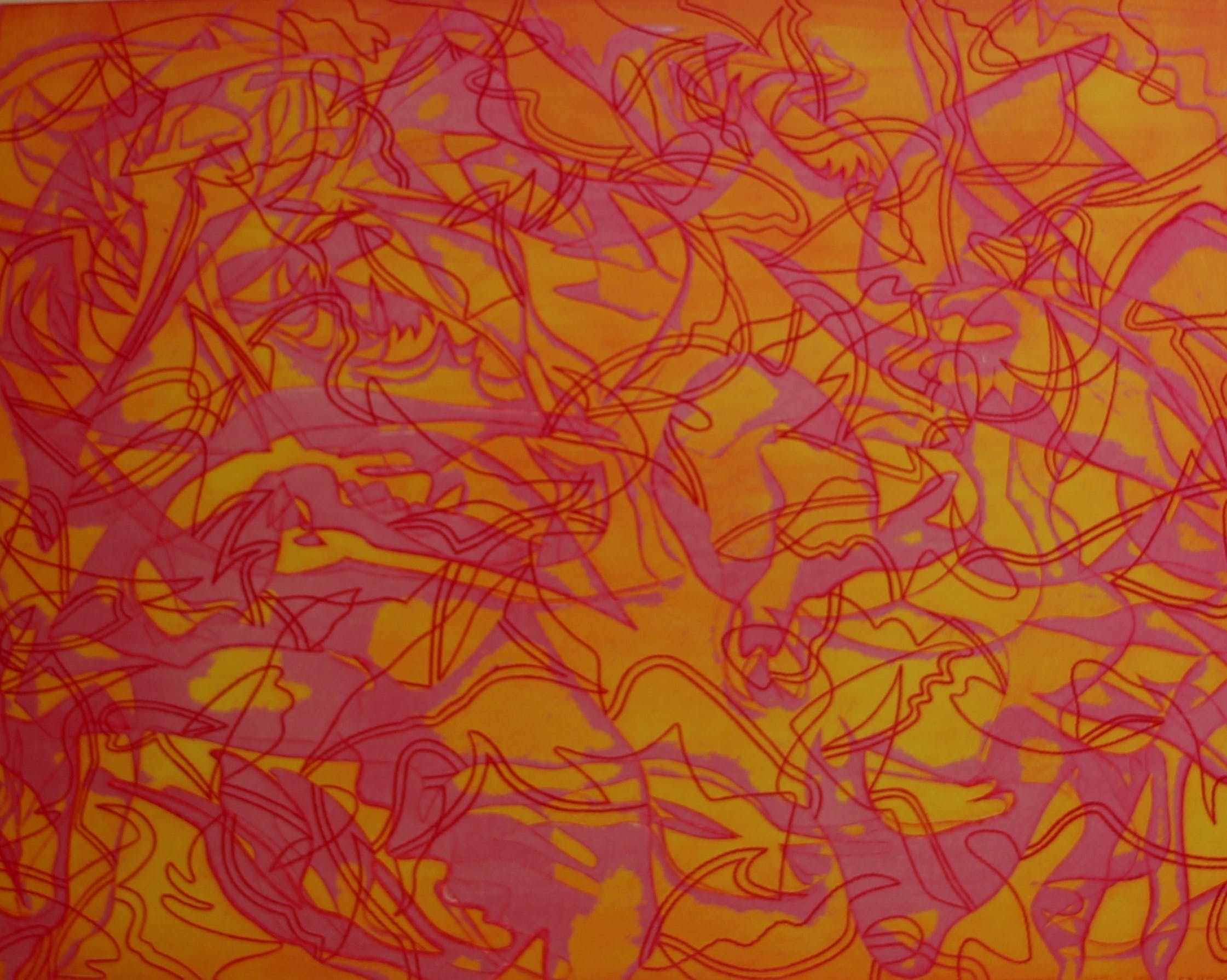 Hector Saunier - kleurenlitho, titel "eau vive" - 1971 kopen? Bied vanaf 50!