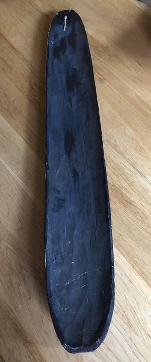 Niet of onleesbaar gesigneerd - Zeer groot (1 meter lang!) en expressief Afrikaans masker kopen? Bied vanaf 1!