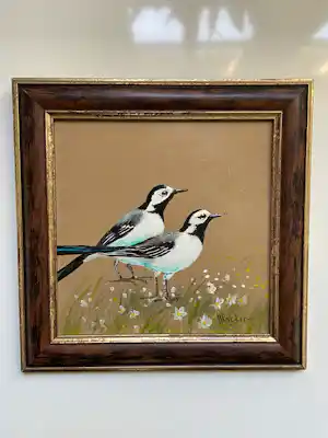 Henk Poeder - Witte kwikstaarten verkocht voor € 69!