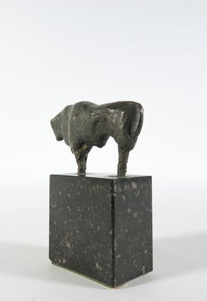Brons (Onbekend) - Ingetogen bronzen beeld van een stier kopen? Bied vanaf 100!