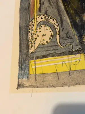 Lon Buttstedt - Kleurenlitho, Serpens Lingua II, Oplage 5/12 kopen? Bied vanaf 20!