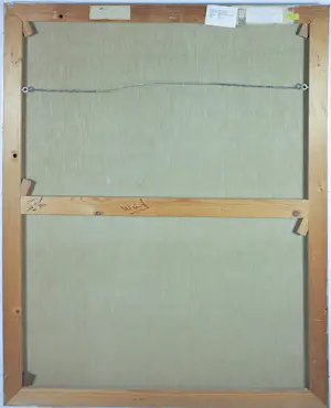 Kees Balvers - Acryl, Papieren vliegmachine - Ingelijst kopen? Bied vanaf 80!