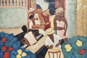 Niet of onleesbaar gesigneerd - Cuban music. kopen? Bied vanaf 1!
