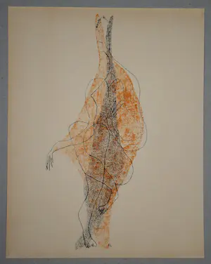 Henri Laurens - Personage - 1951 - Originele lithografie - Gemonogrammeerd - Mourlot kopen? Bied vanaf 70!
