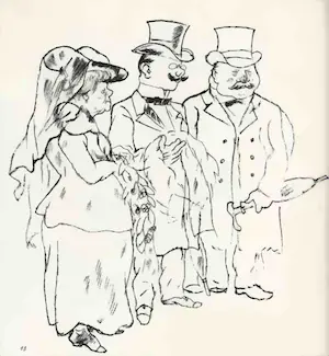 Georg Grosz - Left Behind - 1923 - Original aus dem Zyklus ECCE HOMO Malik Vlg.1923 kopen? Bied vanaf 99!