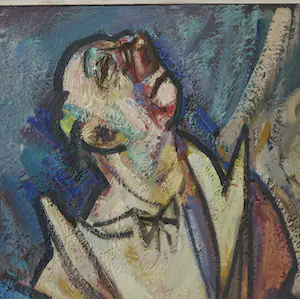 Johan Jacob Voskuil - Olieverf op canvas, Musicerende Clowns - Ingelijst (Zeer groot) kopen? Bied vanaf 500!