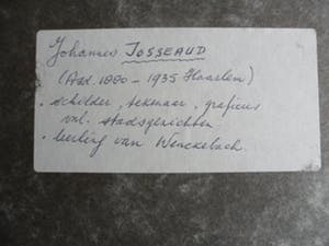 Johannes Josseaud - Ets, Munttoren te Amsterdam kopen? Bied vanaf 35!