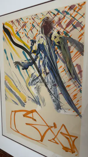 Salvador Dali - Litho Les Vitraux: LA PAROLA DIVINA kopen? Bied vanaf 650!