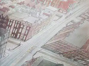 Jeroen Henneman - Vijzelgracht Amsterdam, offset litho verkocht voor € 80!