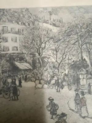 Jean Francois Raffaëlli - Les Boulevard des Italiens kopen? Bied vanaf 150!