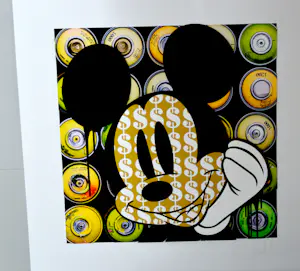 Ben Allen - "ADORE MICKEY - PAINT CANS YELLOW" kopen? Bied vanaf 250!