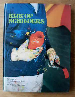 Constant - boek: kijk op schilders - door 6 kunstenaars gesigneerd (o.a. Brands, Corneille) verkocht voor € 70!