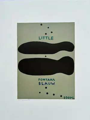 Reinier Lucassen - Little Fontana blauw 990RL kopen? Bied vanaf 95!