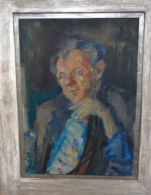 Steven Kwint - Portret - olieverf op linnen, 1965 - Heijdenrijk lijst kopen? Bied vanaf 295!