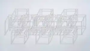Joost Baljeu - Structures, zeefdruk (groot) kopen? Bied vanaf 125!
