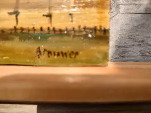 A. Brouwer - Vissersschepen op het strand kopen? Bied vanaf 10!