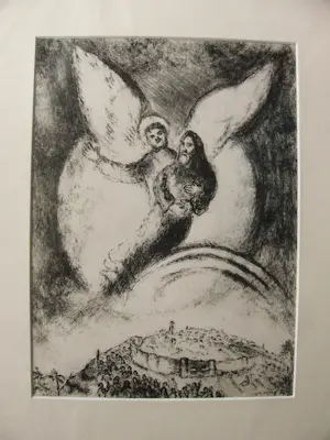 Marc Chagall - ADAM und EVA - VISION ELIAS - ISRAEL befreit von BABYLON kopen? Bied vanaf 200!