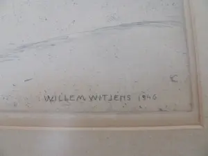 Willem Witjens - dorpje in de winter kopen? Bied vanaf 30!