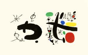 Joan Miro - Les esséncies de la terra verkocht voor € 500!
