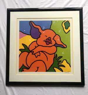Shunyam - Shunyam, zeefdruk op papier verkocht voor € 45!