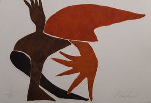 Reinhoud D'Haese - ets / aquatint, handgesigneerd, oplage 25 stuks en ingelijst kopen? Bied vanaf 100!