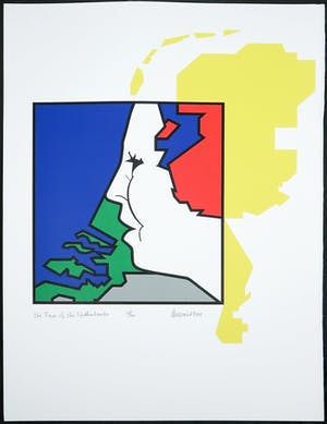 Ed van Doorn - Zeefdruk, The face of the Netherlands kopen? Bied vanaf 1!