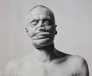 Paul Blanca - Selfportrait Bondage, lambdaprint op fotopapier (groot) kopen? Bied vanaf 395!