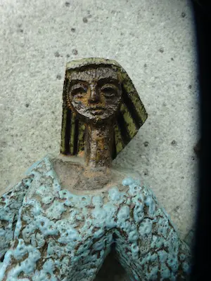 Joop Puntman - Unieke zeldzame wandplaquette - sculptuur van dansende figuur met paard kopen? Bied vanaf 250!