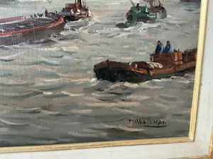 Pieter Wagemans - Havenzicht kopen? Bied vanaf 1000!