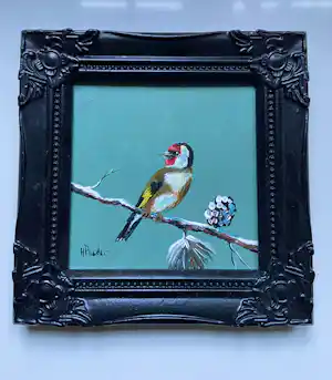 Henk Poeder - Vogeltje verkocht voor € 85!