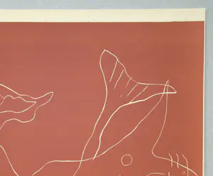 Henri Laurens - Twee Sirenes - 1938 - Originele linosnede - Gemonogrammeerd - Mourlot kopen? Bied vanaf 70!