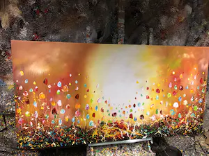 Gena - Abstract Bloemen kopen? Bied vanaf 550!