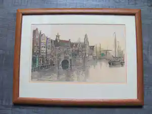Marius Janssen - Rotterdam - Aelbrechtskolk verkocht voor € 50!