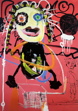 Paul Indrek Kostabi - Handgesigneerde giclee | 'Satellite' kopen? Bied vanaf 70!