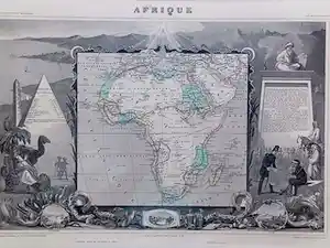 Victor Jules Levasseur - "Afrique". verkocht voor € 45!