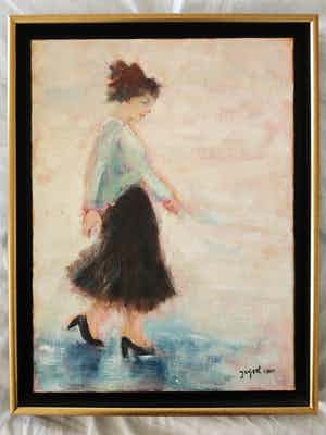 Jose van Gool - Dame in beweging verkocht voor € 240!