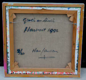 Han Jansen - Olieverf op doek: Groei en bloei Harvest - 1992 kopen? Bied vanaf 320!